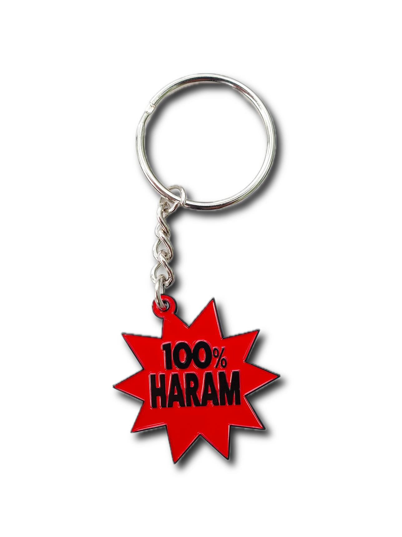 100% Haram Keychain